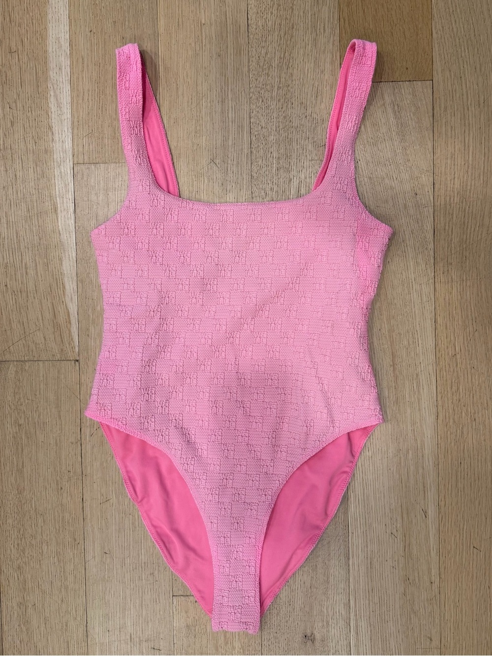 Alexander Wang Pink One-Piece Swimsuit